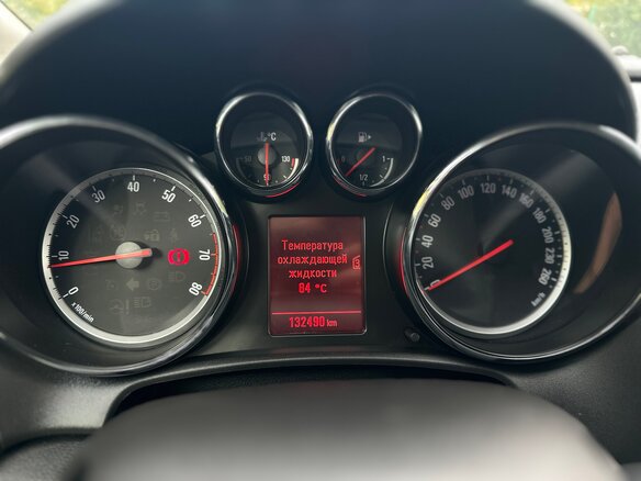 2013 Opel Astra J Рестайлинг, белый - вид 8