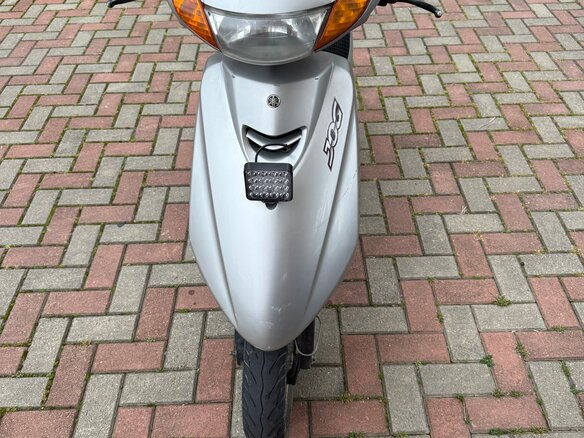2013 Yamaha Jog, серебристый, 69000 рублей - вид 8