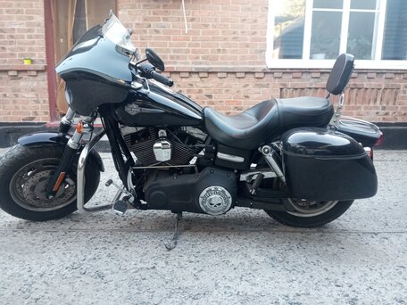 2013 Harley-Davidson Fat Bob, чёрный, 900000 рублей, вид 1