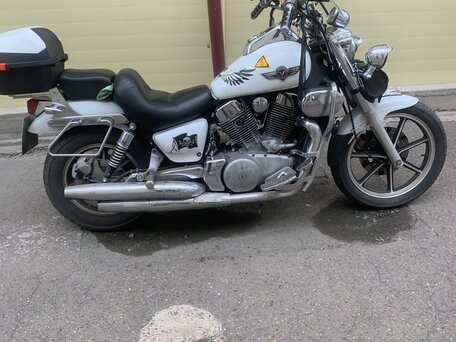 1993 Kawasaki VN1500 Vulcan, белый, 360000 рублей, вид 1