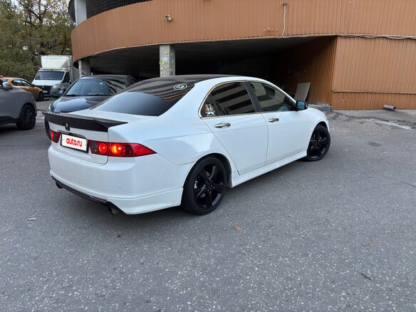 2007 Honda Accord Type-S Type S VII Рестайлинг, белый, 850000 рублей - вид 4