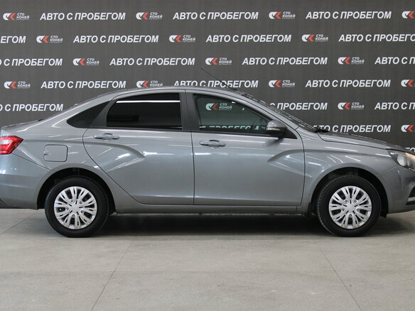 2017 Lada (ВАЗ) Vesta I, серый, 693000 рублей - вид 1