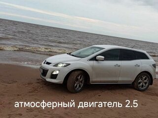 2010 Mazda CX-7 I Рестайлинг, белый, 850000 рублей, вид 1