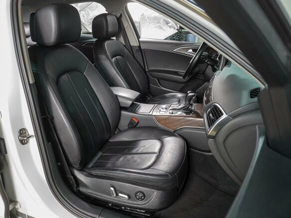 2015 Audi A6 IV (C7) Рестайлинг, белый - вид 8