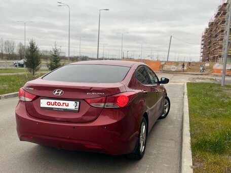 2011 Hyundai Elantra V (MD), красный, 795000 рублей, вид 4