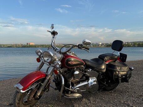 2007 Harley-Davidson Heritage, красный, 650000 рублей, вид 1