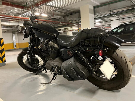 2008 Harley-Davidson Sportster 1200, чёрный, 600000 рублей, вид 4