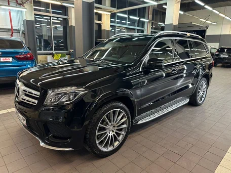 2016 Mercedes-Benz GLS 400 I (X166), чёрный, 4990000 рублей, вид 1