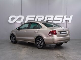 2019 Volkswagen Polo V Рестайлинг, бежевый, 1299000 рублей, вид 2