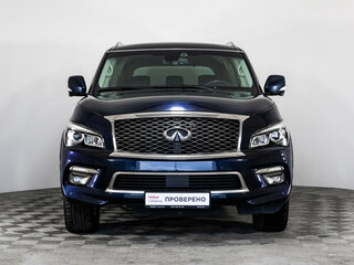 2014 Infiniti QX80 I Рестайлинг, синий, 2249000 рублей, вид 2
