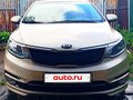 2015 Kia Rio III Рестайлинг, бежевый, 1220000 рублей - вид 1