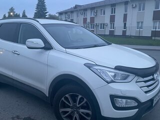 2013 Hyundai Santa Fe III, белый, 1600000 рублей, вид 2
