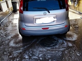 2008 Nissan Note I Рестайлинг, серебристый, 400000 рублей, вид 3