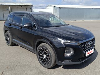 2019 Hyundai Santa Fe IV, чёрный, 3200000 рублей, вид 2