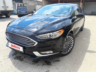 2017 Ford Fusion (North America) II Рестайлинг, чёрный, 1650000 рублей, вид 2