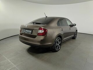 2019 Skoda Rapid I Рестайлинг, коричневый, 1232700 рублей, вид 5