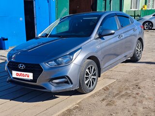 2019 Hyundai Solaris II, серый, 1350000 рублей, вид 1