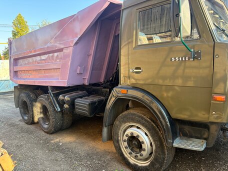 1990 КамАЗ 5511, зелёный, 1800000 рублей, вид 2