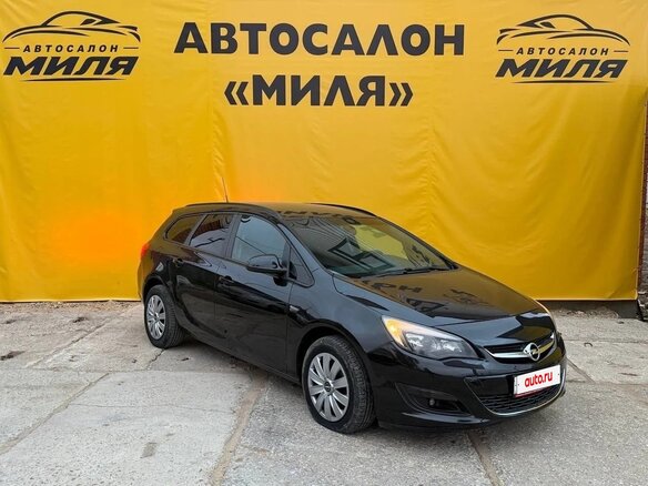 2012 Opel Astra J Рестайлинг, чёрный, 760000 рублей - вид 7