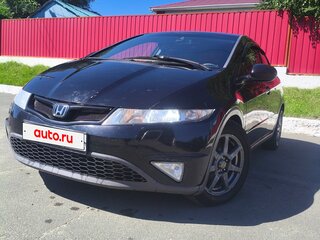 2007 Honda Civic VIII, чёрный, 499000 рублей, вид 1