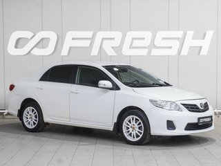 2013 Toyota Corolla X (E140, E150) Рестайлинг, белый, 1129000 рублей, вид 1
