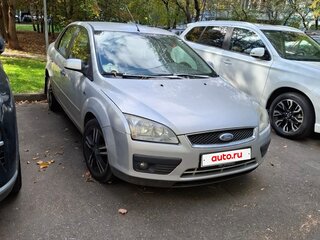 2007 Ford Focus II, серебристый, 375000 рублей, вид 3