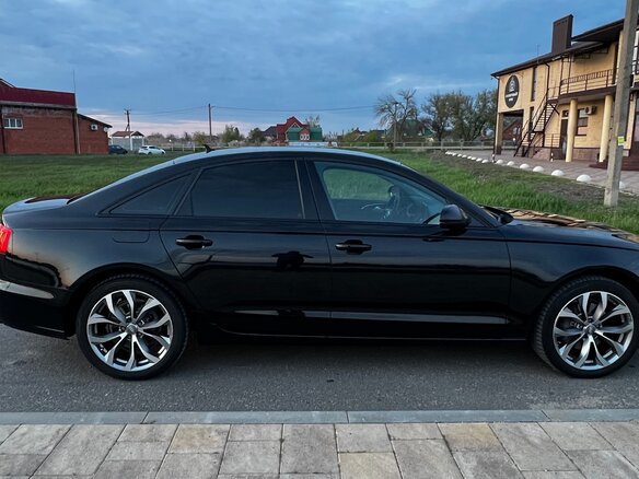 2014 Audi A6 IV (C7), чёрный, 1630000 рублей - вид 12