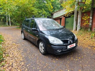 2008 Renault Scenic Grand II Рестайлинг, чёрный, 350000 рублей, вид 4