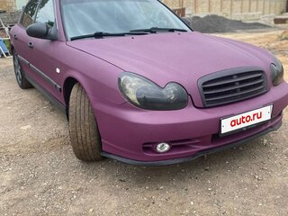 2007 Hyundai Sonata ТагАЗ IV (EF) Рестайлинг, фиолетовый, 470000 рублей, вид 4