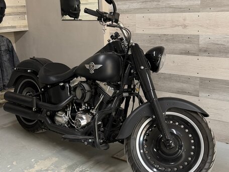 2014 Harley-Davidson Fat Boy, чёрный, 1450000 рублей, вид 1