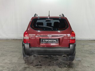 2006 Hyundai Tucson I, красный, 675000 рублей, вид 5