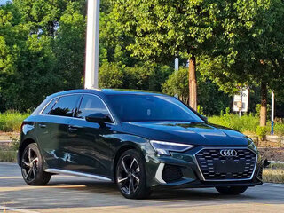 2022 Audi A3 Sportback 35 TFSI IV (8Y), зелёный, 2430535 рублей, вид 1