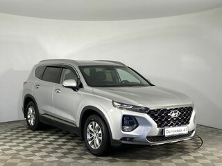 2020 Hyundai Santa Fe IV, серебристый, 2900000 рублей, вид 3