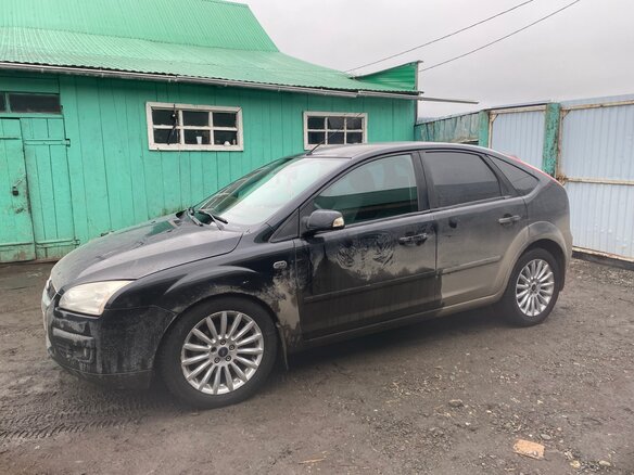 2007 Ford Focus II, чёрный, 399000 рублей - вид 3