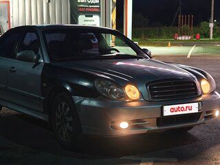 2006 Hyundai Sonata ТагАЗ IV (EF) Рестайлинг, серебристый, 345000 рублей, вид 1