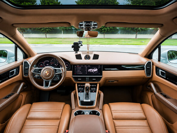 2021 Porsche Cayenne Coupé III, серый, 8500000 рублей - вид 7