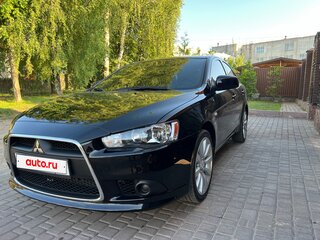 2011 Mitsubishi Lancer X Рестайлинг, чёрный, 1200000 рублей, вид 2