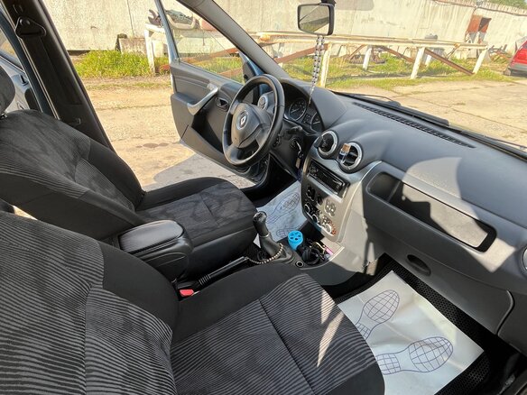 2014 Renault Logan I Рестайлинг, синий, 350000 рублей - вид 6