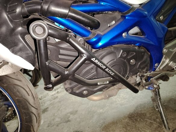 2011 Suzuki SFV 400 Gladius, синий - вид 7