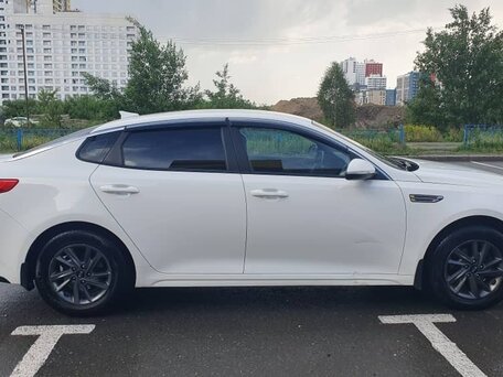 2019 Kia Optima IV Рестайлинг, белый, 1250000 рублей, вид 3