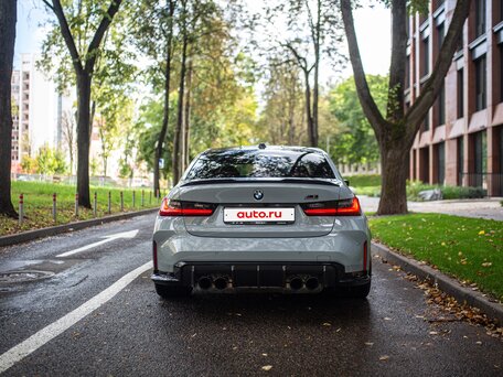 2022 BMW M3 Competition Package VI (G80), серый, 7750000 рублей, вид 3