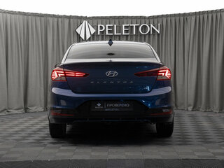2019 Hyundai Elantra VI (AD), синий, 1790000 рублей, вид 5