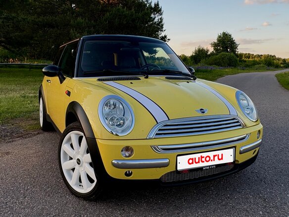 2003 Mini Hatch Cooper I (R50), жёлтый, 520000 рублей