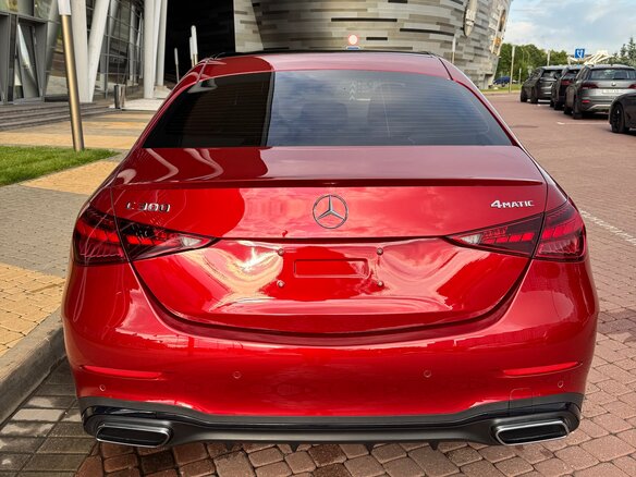 2021 Mercedes-Benz C-Класс 300 V (W206), красный, 3600000 рублей - вид 6