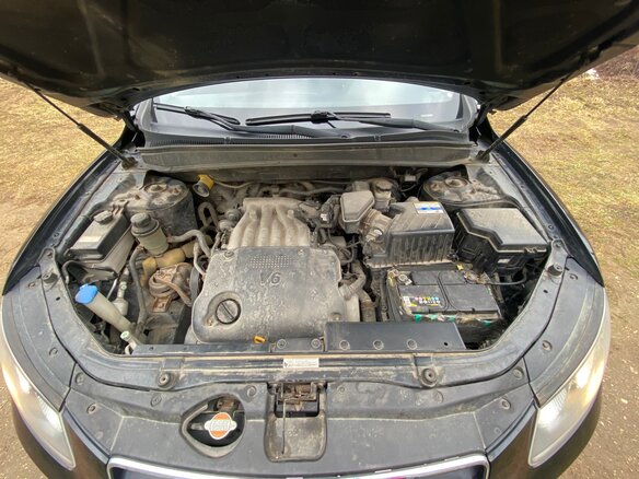 2008 Hyundai Santa Fe II, чёрный, 1000000 рублей - вид 9