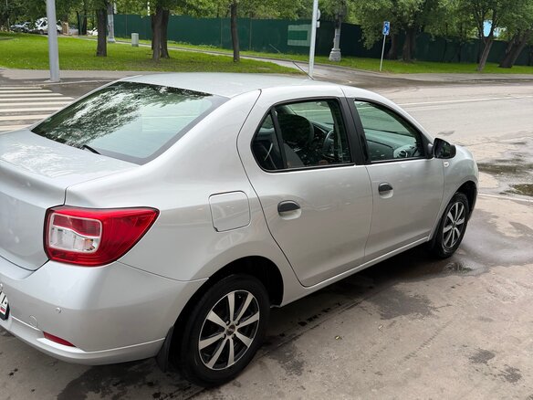 2014 Renault Logan II, серый, 480000 рублей - вид 1