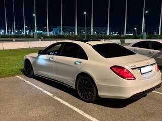 2015 Mercedes-Benz S-Класс 350 CDI BlueTEC Long 7G-TRONIC VI (W222, C217), белый, 3600000 рублей, вид 3