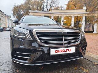 2018 Mercedes-Benz S-Класс 350 d Long VI (W222, C217) Рестайлинг, чёрный, 5500000 рублей, вид 1