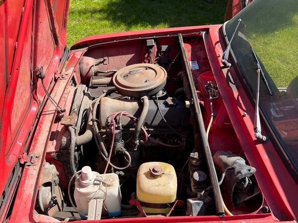 1984 Lada (ВАЗ) 21011, красный, 150000 рублей - вид 13