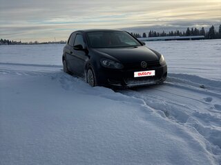 2012 Volkswagen Golf VI, чёрный, 550000 рублей, вид 1